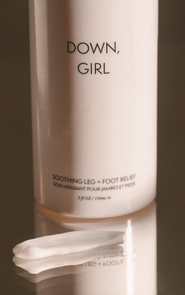 Down, Girl Cooling Leg + Foot Cream