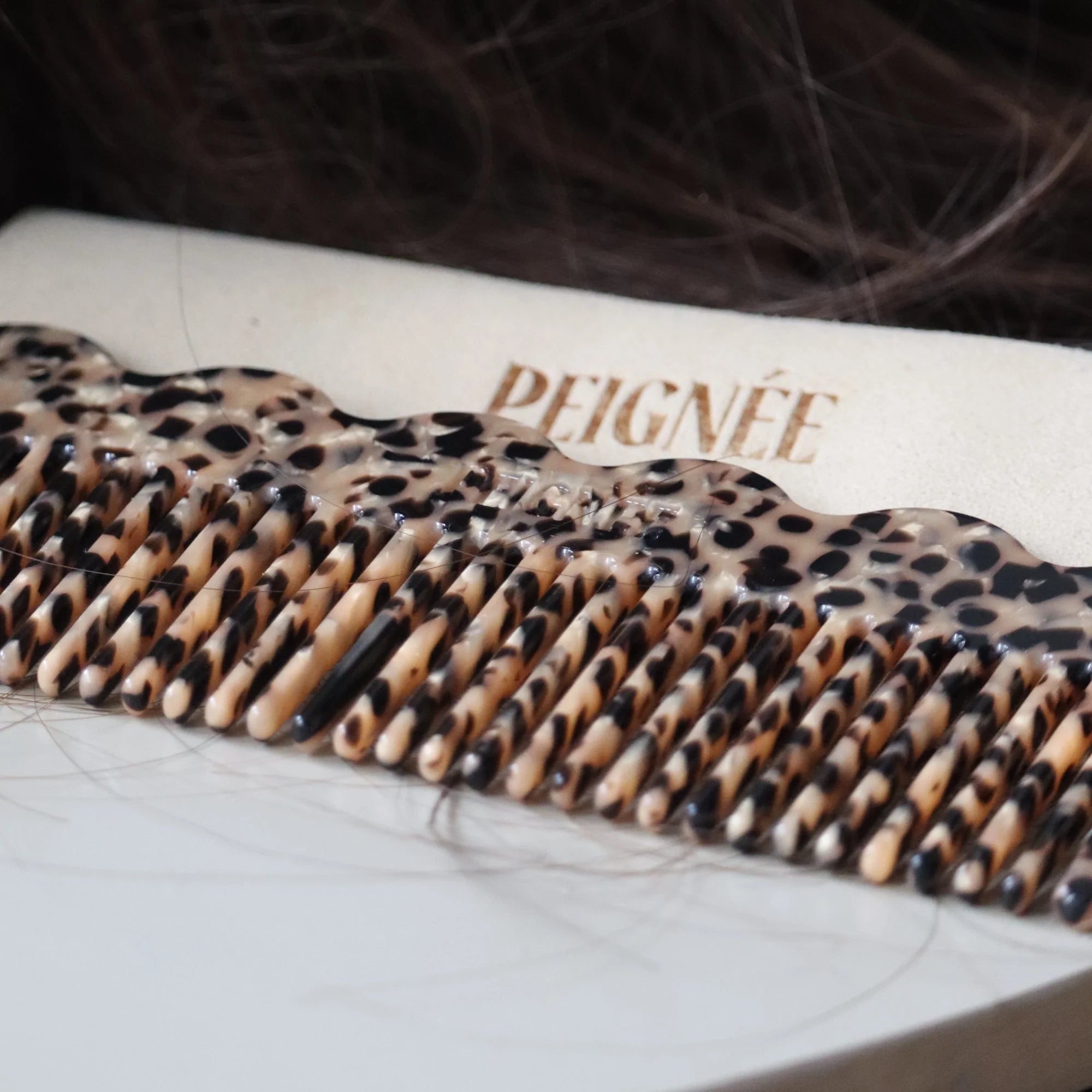 Lè Leopard Hair Comb